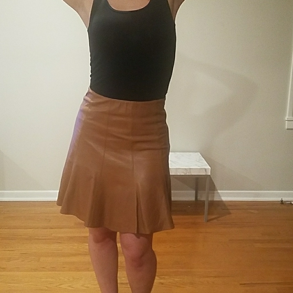 Genuine Leather skirt